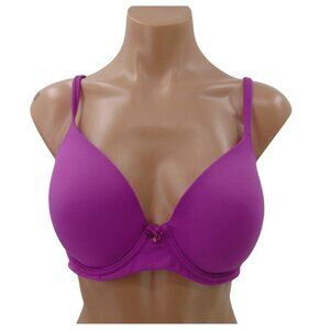Soma Embraceable Full Coverage Pink Bra 36C 051703 Underwire Knit Fabric